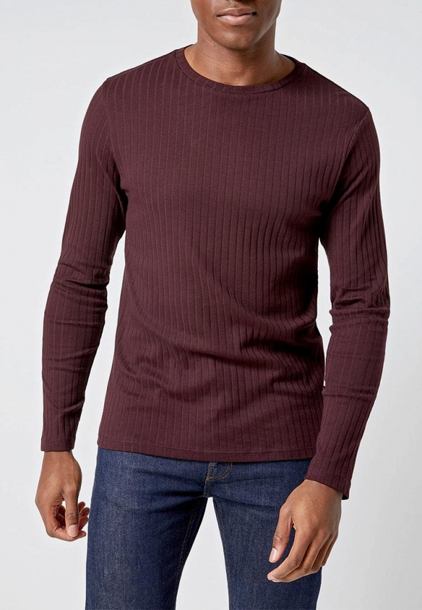 

Лонгслив Burton Menswear London, Бордовый