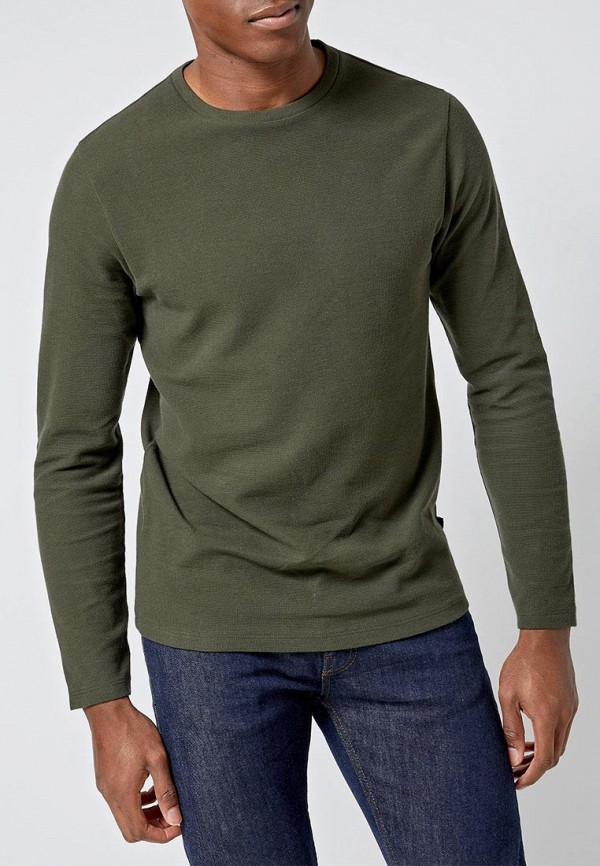 

Лонгслив Burton Menswear London, Хаки, Burton Menswear London BU014EMGNPT8