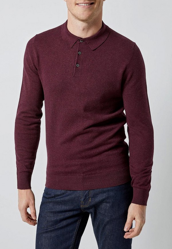 

Поло Burton Menswear London, Бордовый