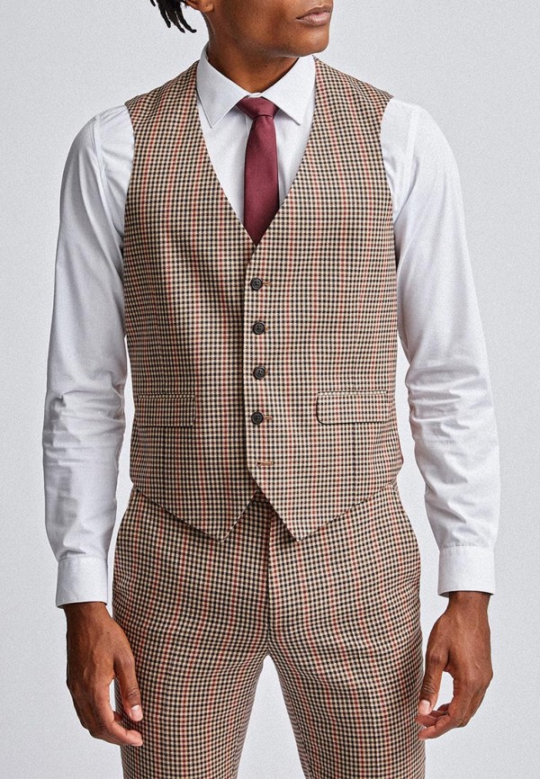 

Жилет Burton Menswear London, Бежевый, Burton Menswear London BU014EMGSWQ9