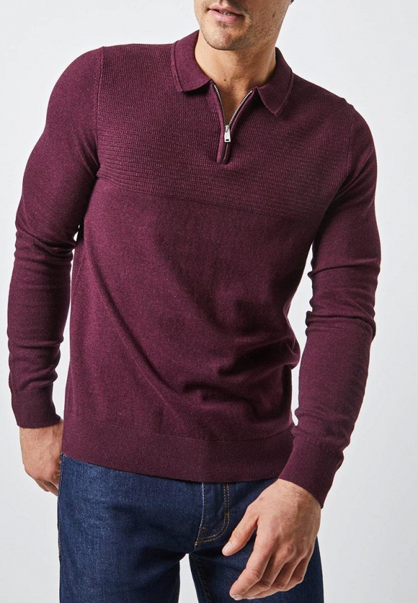 

Поло Burton Menswear London, Бордовый, Burton Menswear London BU014EMGWTB9