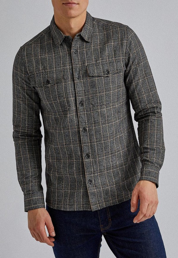 

Рубашка Burton Menswear London, Серый