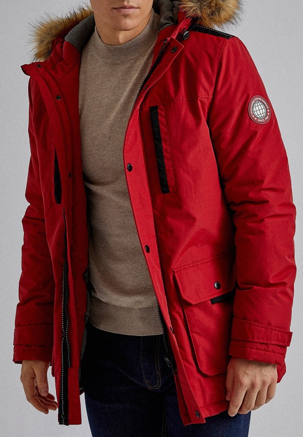 

Парка Burton Menswear London, Красный
