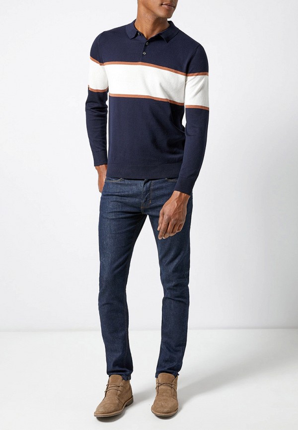 

Поло Burton Menswear London, Синий, Burton Menswear London BU014EMHBMX6