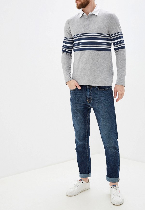 

Поло Burton Menswear London, Серый, Burton Menswear London BU014EMHENQ2