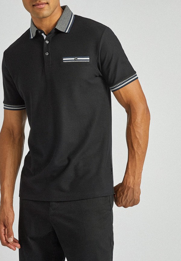 

Поло Burton Menswear London, Черный, Burton Menswear London BU014EMHHIC1