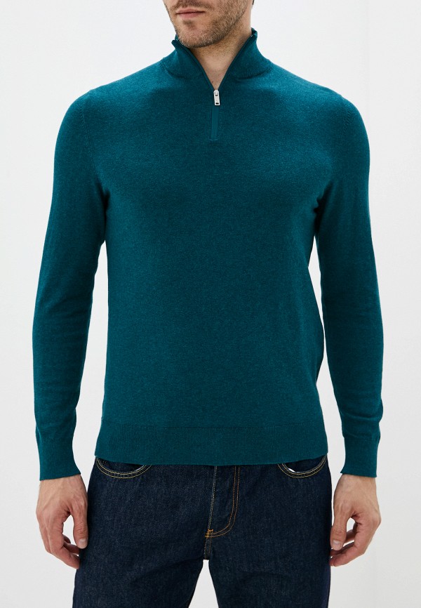 

Джемпер Burton Menswear London, Бирюзовый
