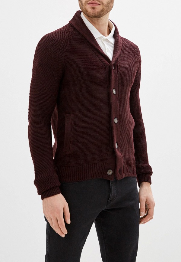 

Кардиган Burton Menswear London, Бордовый