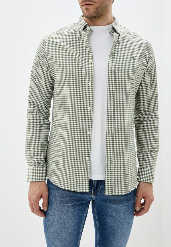 

Рубашка Burton Menswear London, Зеленый, Burton Menswear London BU014EMHNTJ7