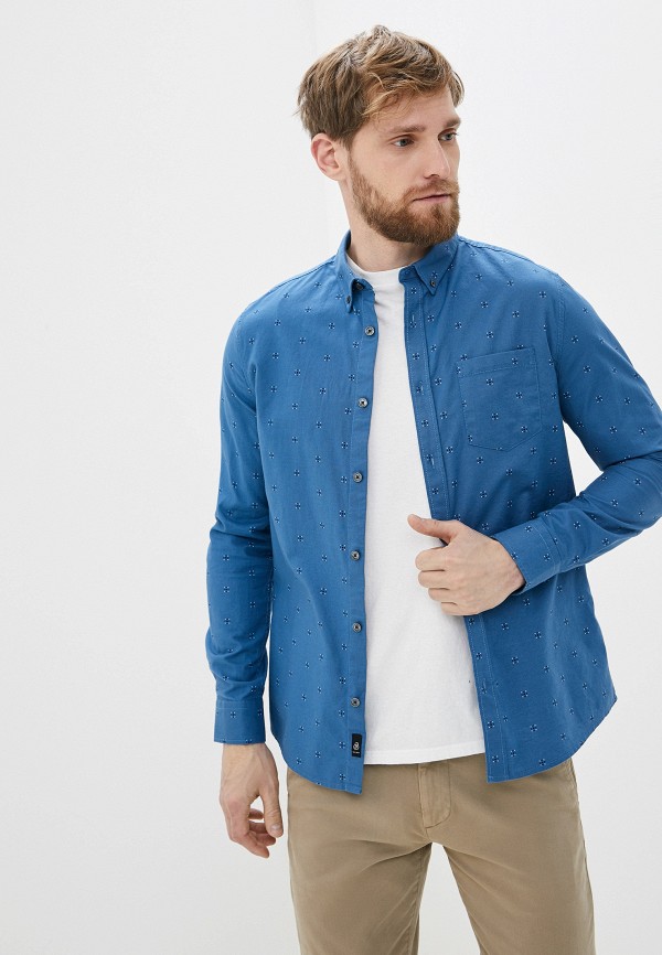 

Рубашка Burton Menswear London, Синий, Burton Menswear London BU014EMHRCQ3