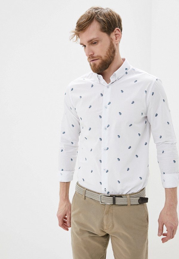

Рубашка Burton Menswear London, Белый, Burton Menswear London BU014EMHRCQ4