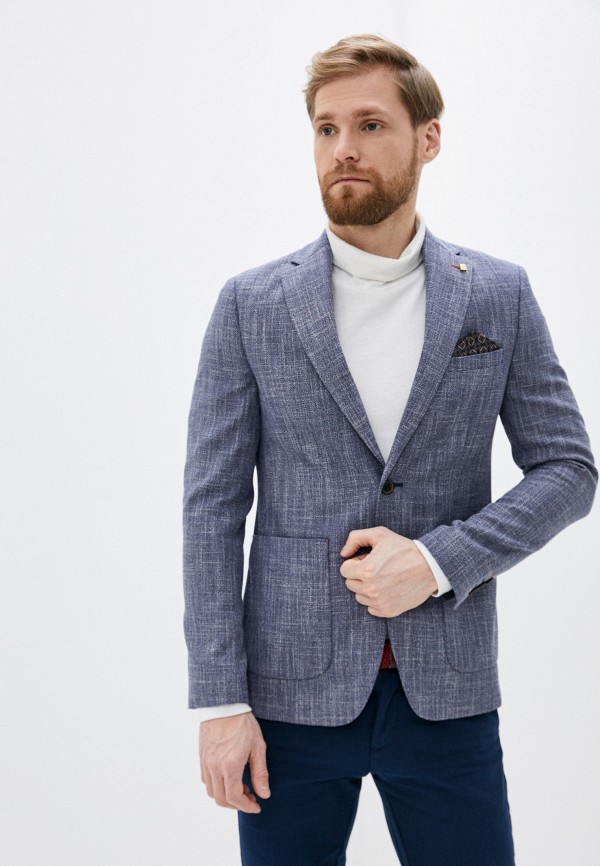 

Пиджак Burton Menswear London, Синий, Burton Menswear London BU014EMIHZA2
