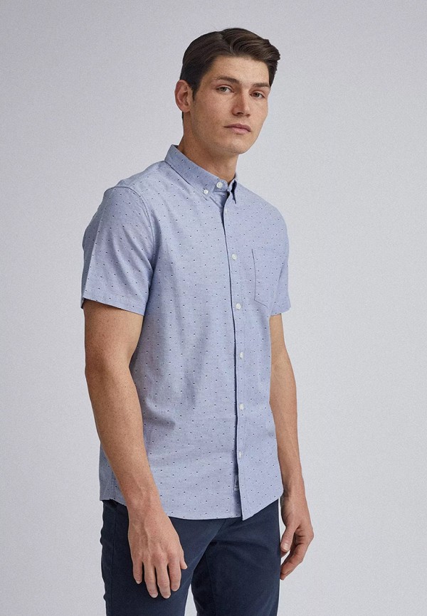 

Рубашка Burton Menswear London, Голубой, Burton Menswear London BU014EMIHZE5