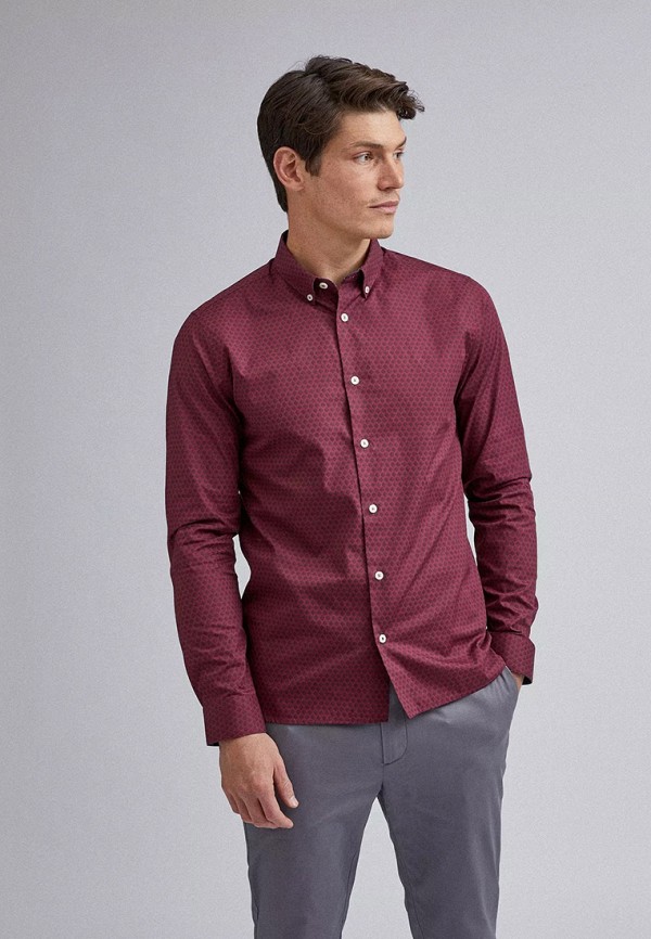 

Рубашка Burton Menswear London, Бордовый