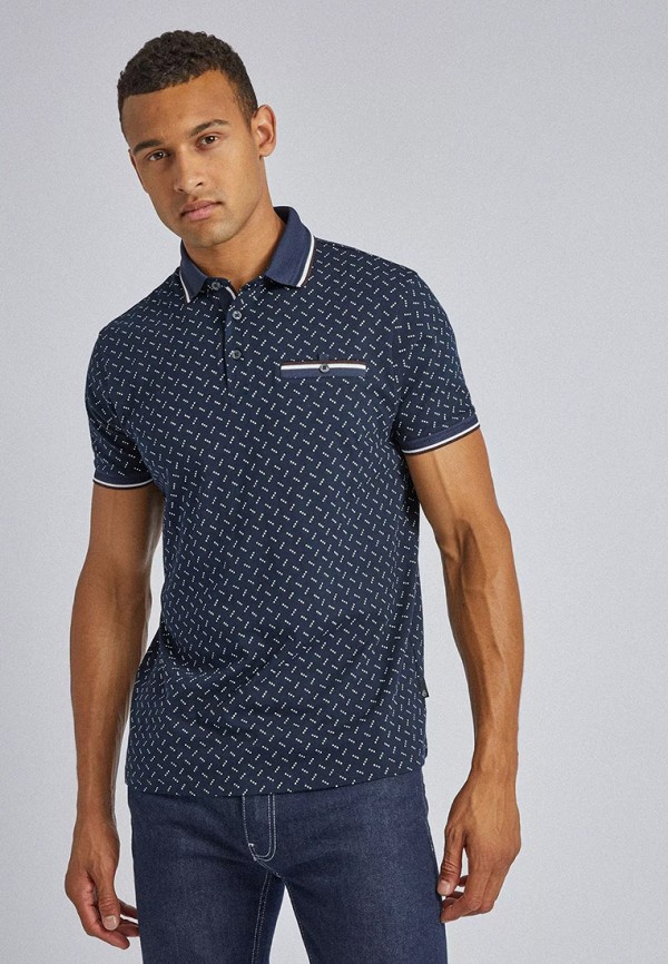 

Поло Burton Menswear London, Синий