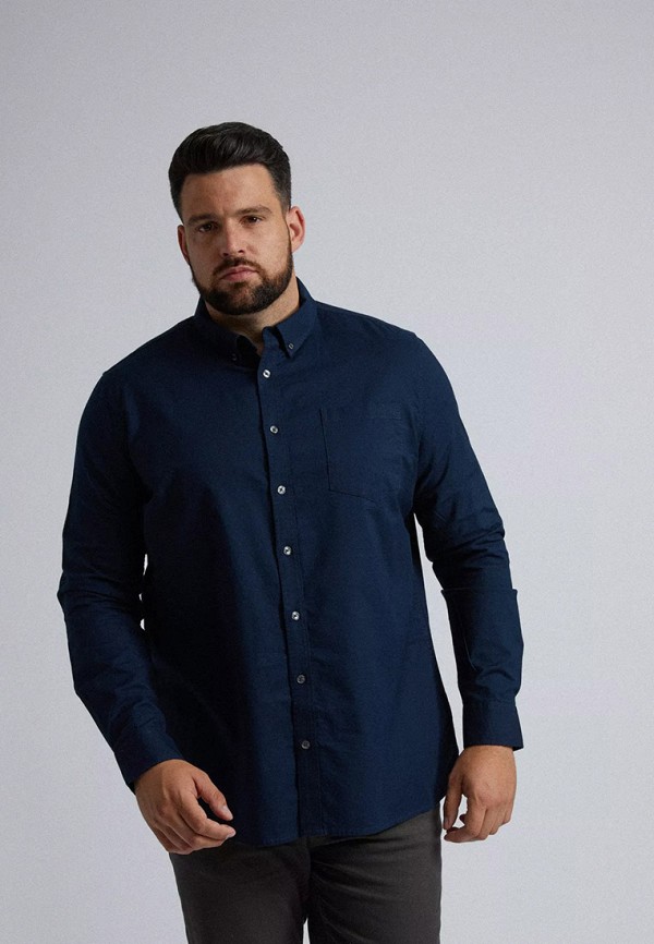 

Рубашка Burton Menswear London, Синий, Burton Menswear London BU014EMIHZH5