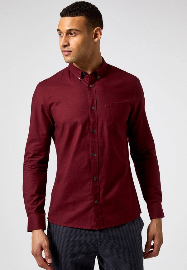 

Рубашка Burton Menswear London, Бордовый