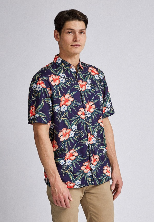 

Рубашка Burton Menswear London, Синий, Burton Menswear London BU014EMILNI9