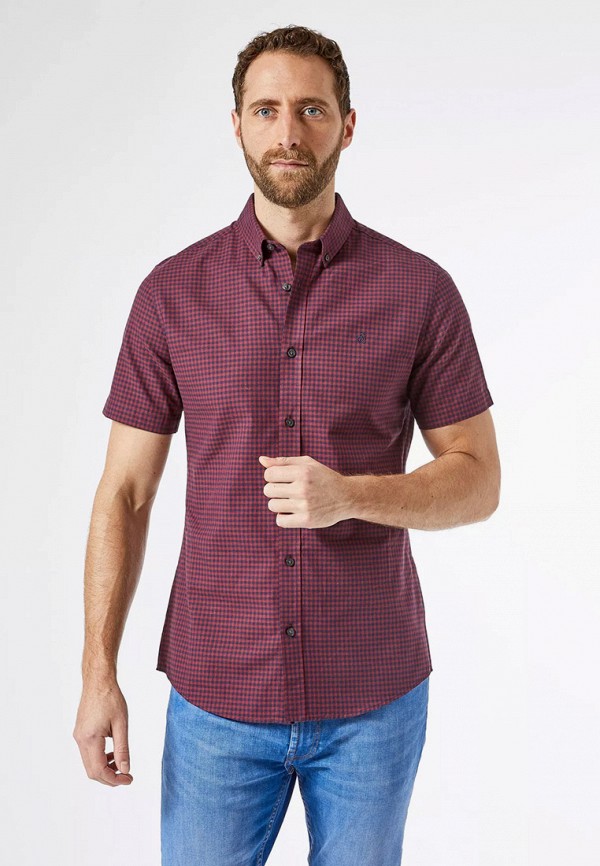 

Рубашка Burton Menswear London, Бордовый