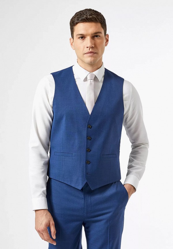 

Жилет Burton Menswear London, Синий, Burton Menswear London BU014EMIQSY2