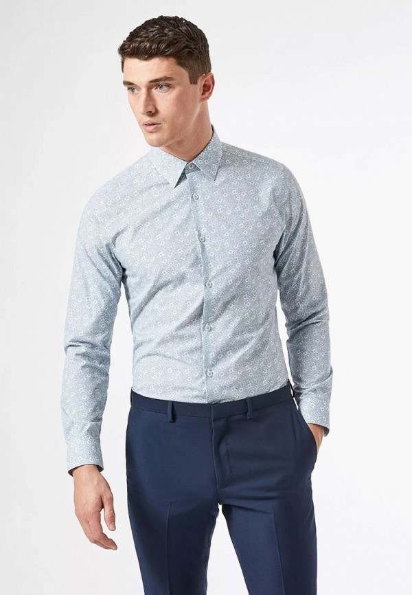 

Рубашка Burton Menswear London, Голубой