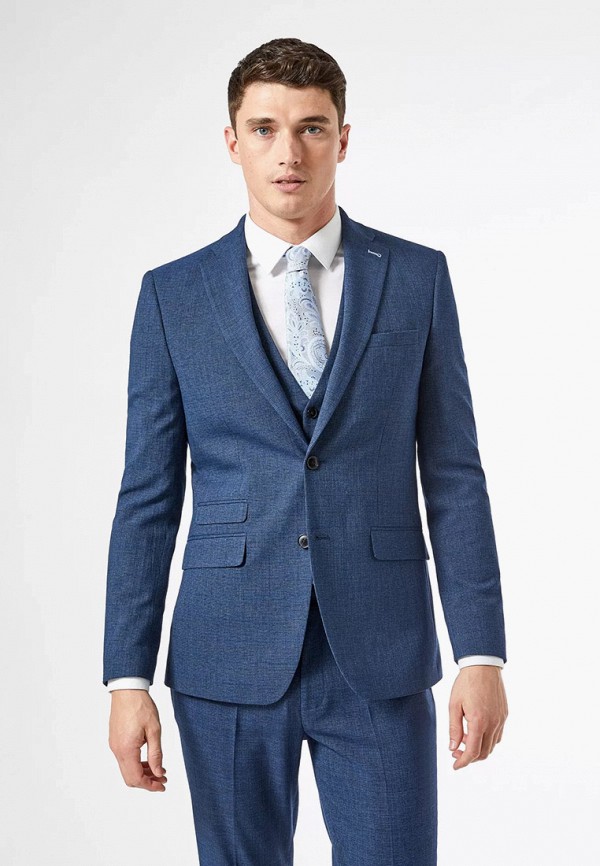 

Пиджак Burton Menswear London, Синий, Burton Menswear London BU014EMIWBO6