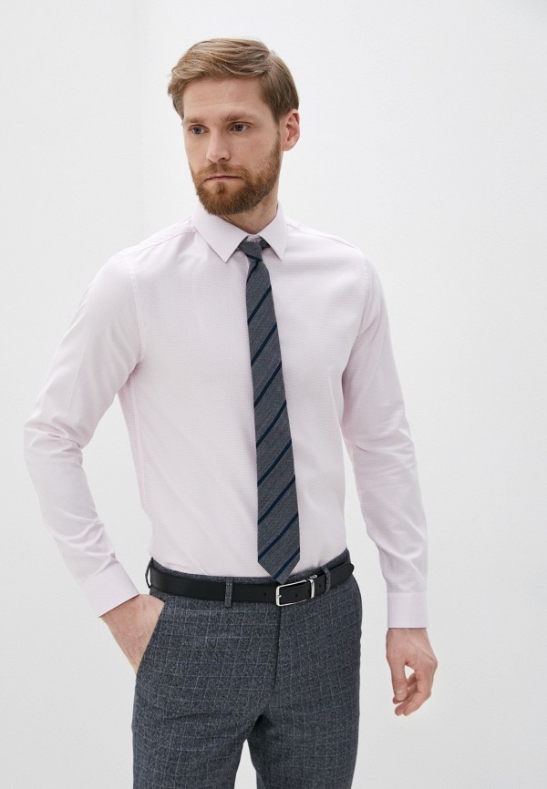 

Рубашка Burton Menswear London, Розовый, Burton Menswear London BU014EMIWBR4