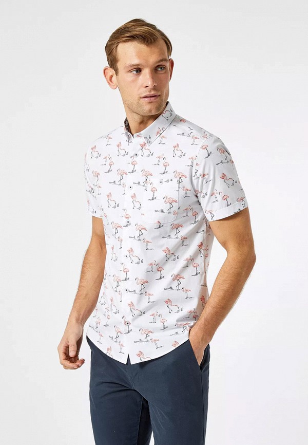 

Рубашка Burton Menswear London, Белый, Burton Menswear London BU014EMIWBS2