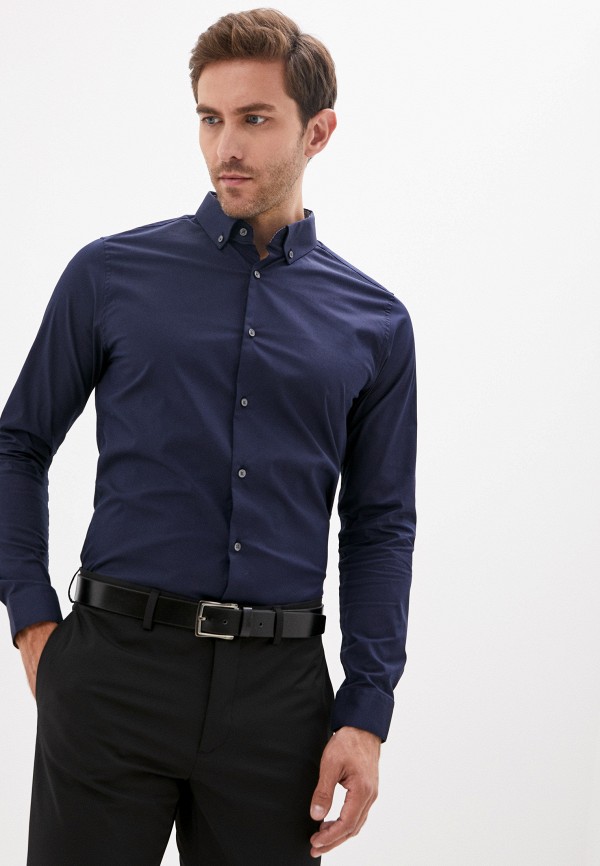 

Рубашка Burton Menswear London, Синий