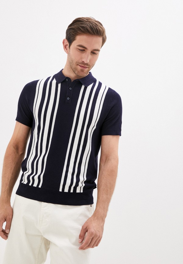 

Поло Burton Menswear London, Синий