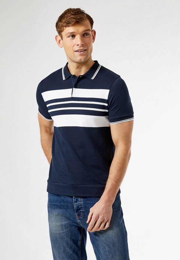 

Поло Burton Menswear London, Синий