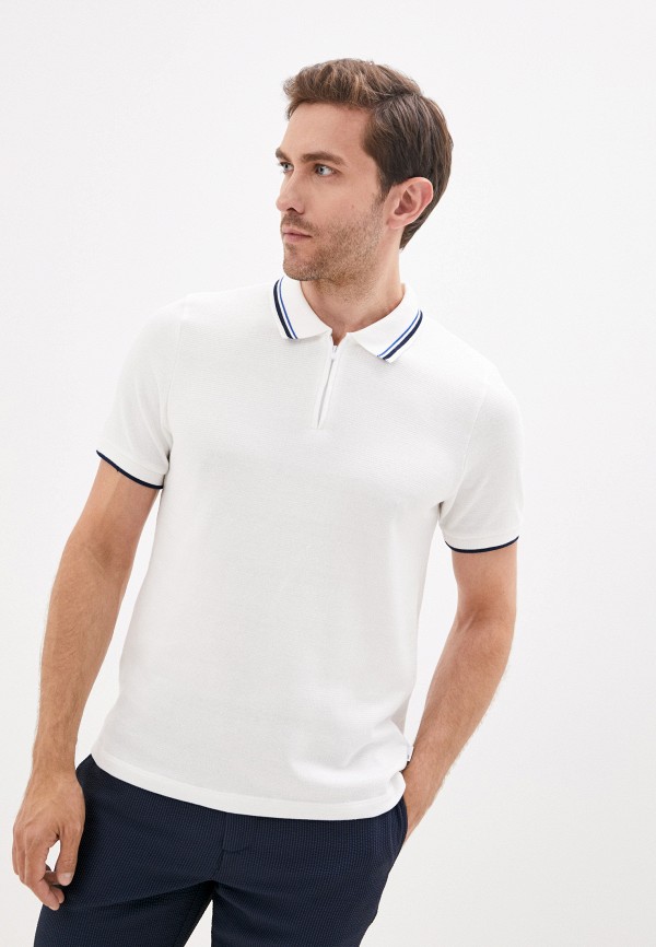

Поло Burton Menswear London, Белый, Burton Menswear London BU014EMJWZF0