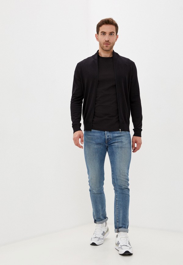 

Кардиган Burton Menswear London, Черный, Burton Menswear London BU014EMKKMU1