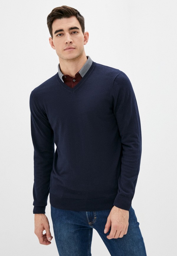 

Пуловер Burton Menswear London, Синий, Burton Menswear London BU014EMKMNB3