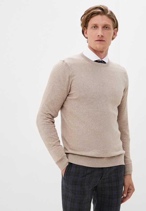 

Джемпер Burton Menswear London, Бежевый, Burton Menswear London BU014EMKOFG4