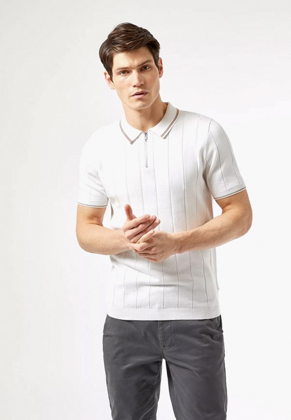 

Поло Burton Menswear London, Белый