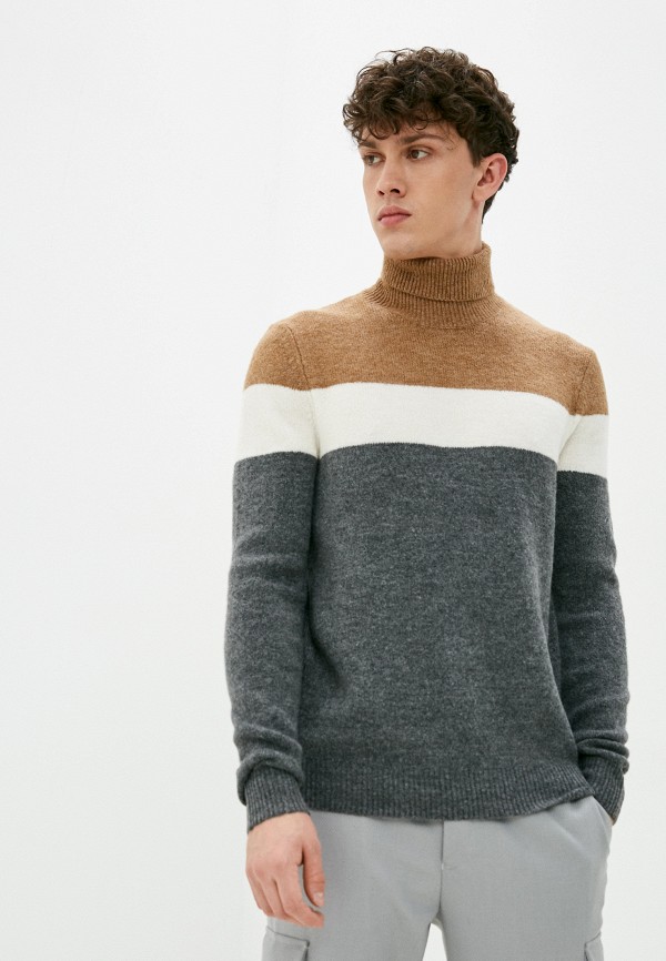 

Водолазка Burton Menswear London, Серый, Burton Menswear London BU014EMLDBL9