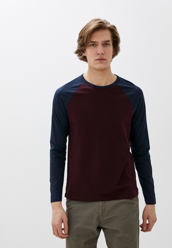 

Лонгслив Burton Menswear London, Бордовый