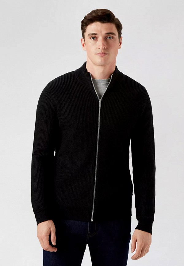 

Кардиган Burton Menswear London, Черный, Burton Menswear London BU014EMLIMO9