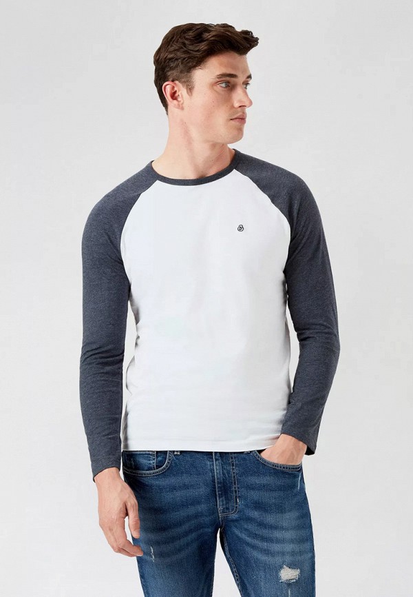 

Лонгслив Burton Menswear London, Белый