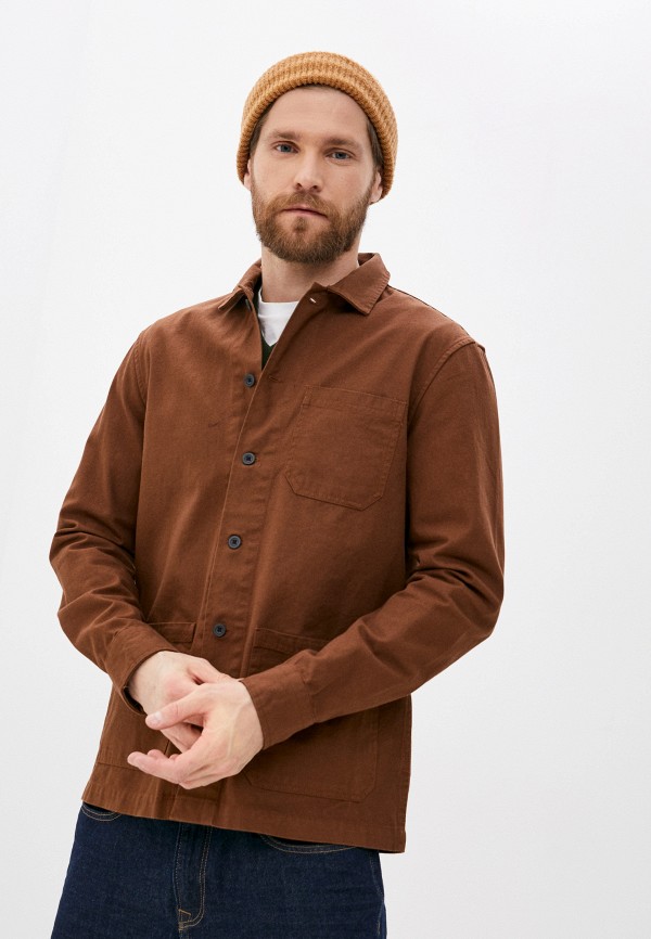 

Рубашка Burton Menswear London, Коричневый, Burton Menswear London BU014EMLPIH5