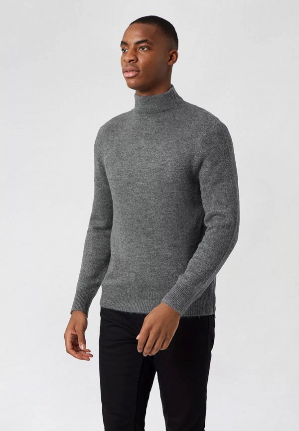 

Водолазка Burton Menswear London, Серый, Burton Menswear London BU014EMLPII0