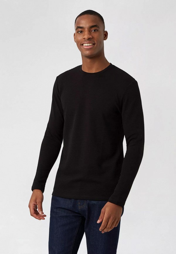 

Лонгслив Burton Menswear London, Черный