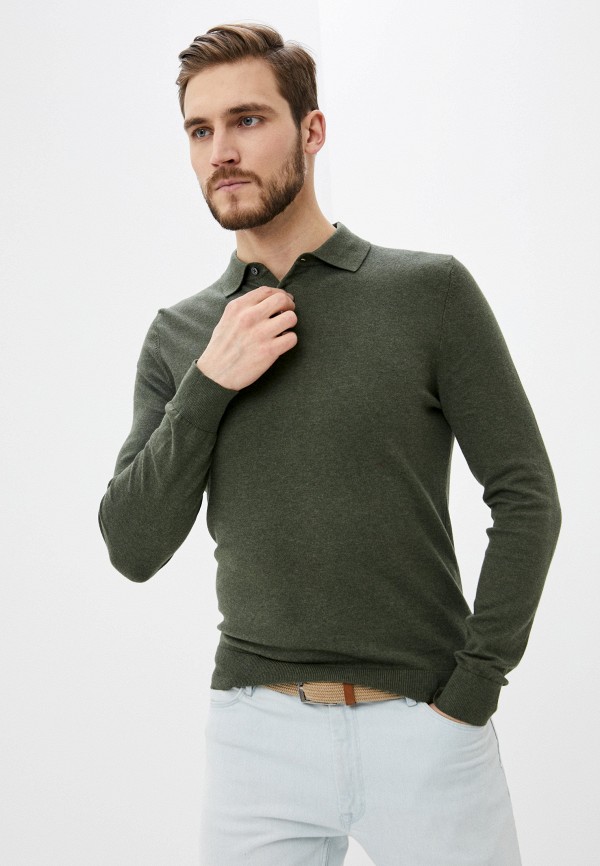 

Поло Burton Menswear London, Хаки, Burton Menswear London BU014EMMJTU6