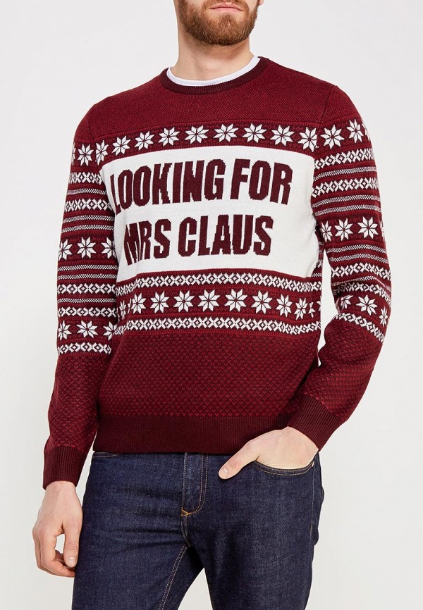 

Джемпер Burton Menswear London, Бордовый