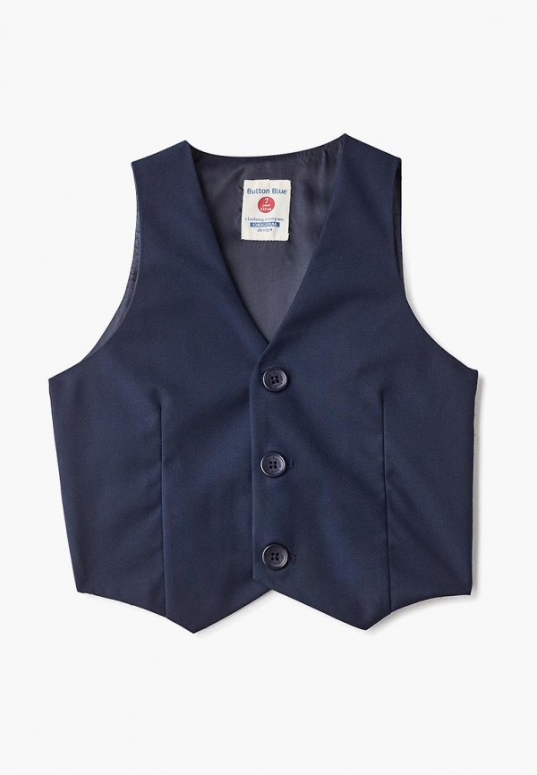 

Жилет Button Blue, Синий