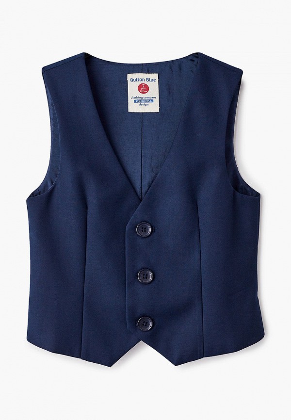 

Жилет Button Blue, Синий