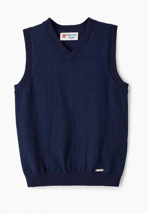 

Жилет Button Blue, Синий