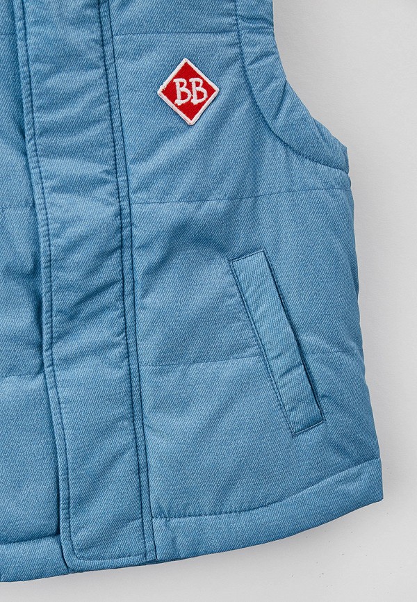 фото Жилет утепленный button blue