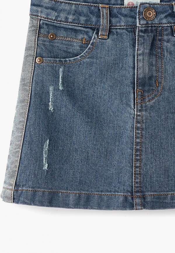 Юбка для девочки джинсовая Button Blue 218BBGC6102D100 Фото 3